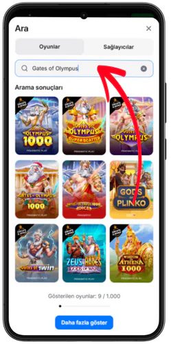 Gates of Olympus Slot'u Ara