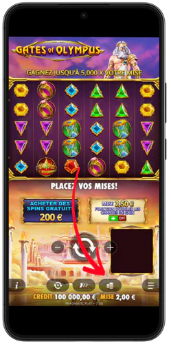 Effectuez un dépôt