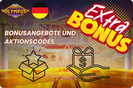 Bonusangebote und Aktionscodes